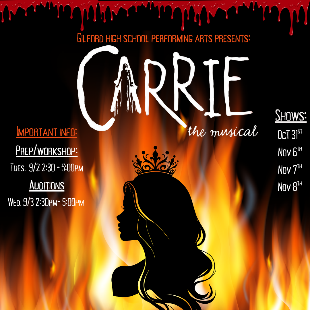 Carrie Show Flyer